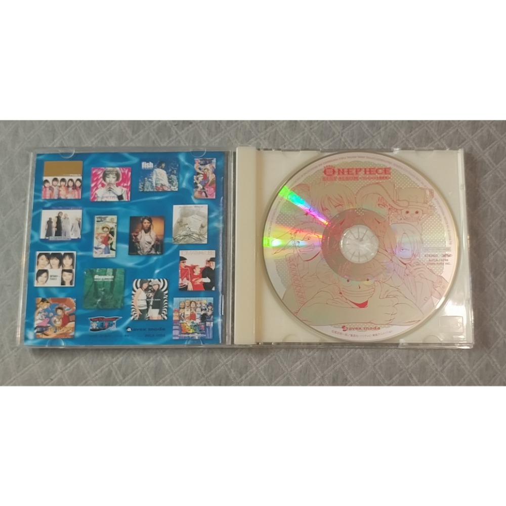 ONE PIECE BEST ALBUM 主題歌集 (海賊王 航海王 主題歌集)   日版 二手專輯 CD-細節圖3