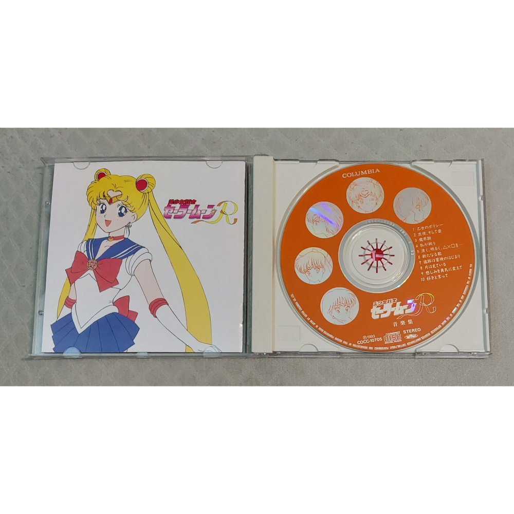 美少女戦士セーラームーンR 音樂集 (美少女戰士)   日版 二手專輯 CD-細節圖3