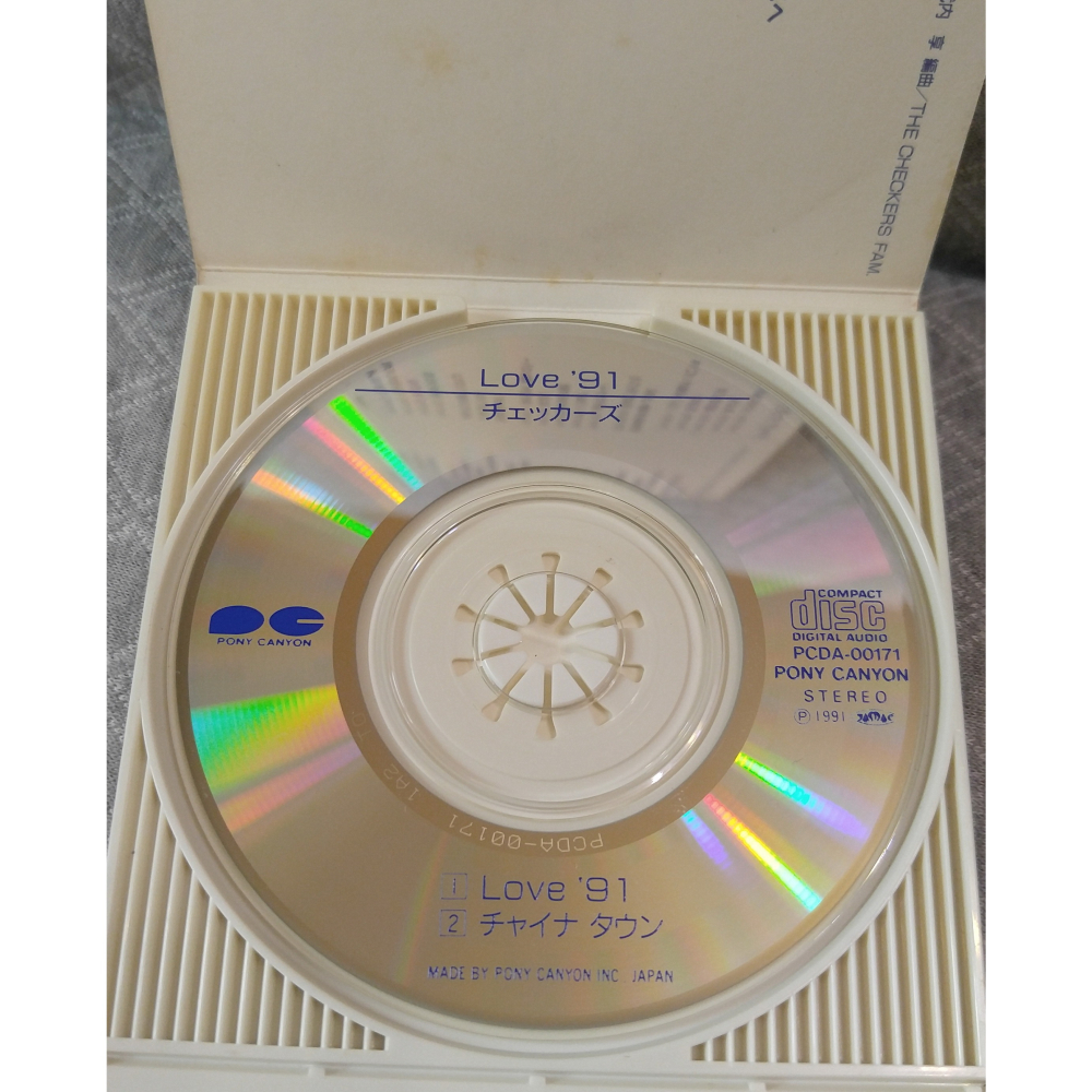 チェッカーズ (THE CHECKERS) - Love ’91   日版 二手單曲 CD-細節圖6