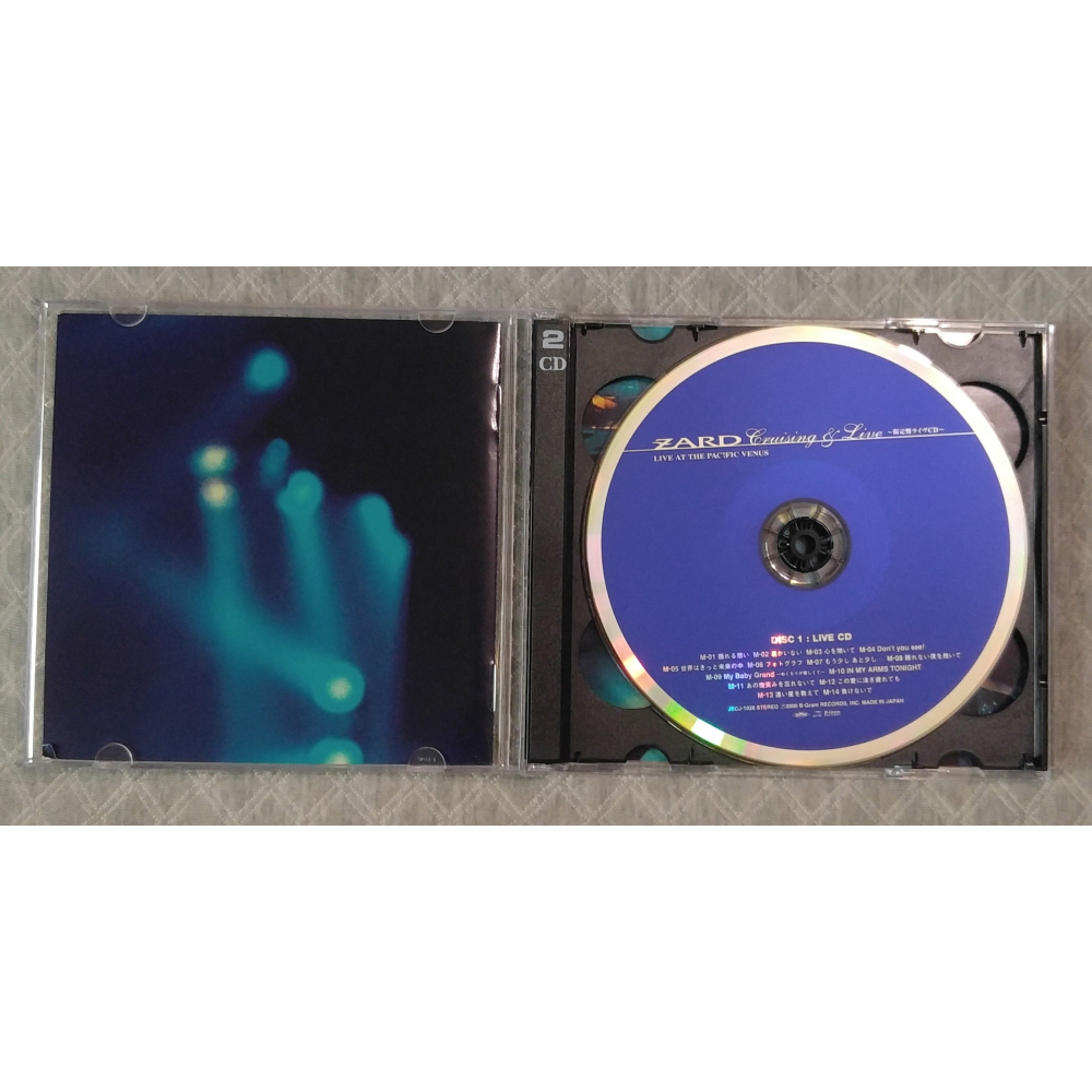 ZARD - Cruising & Live～限定盤ライヴCD～(CD+CD-ROM)+VHS 日版 二手 CD