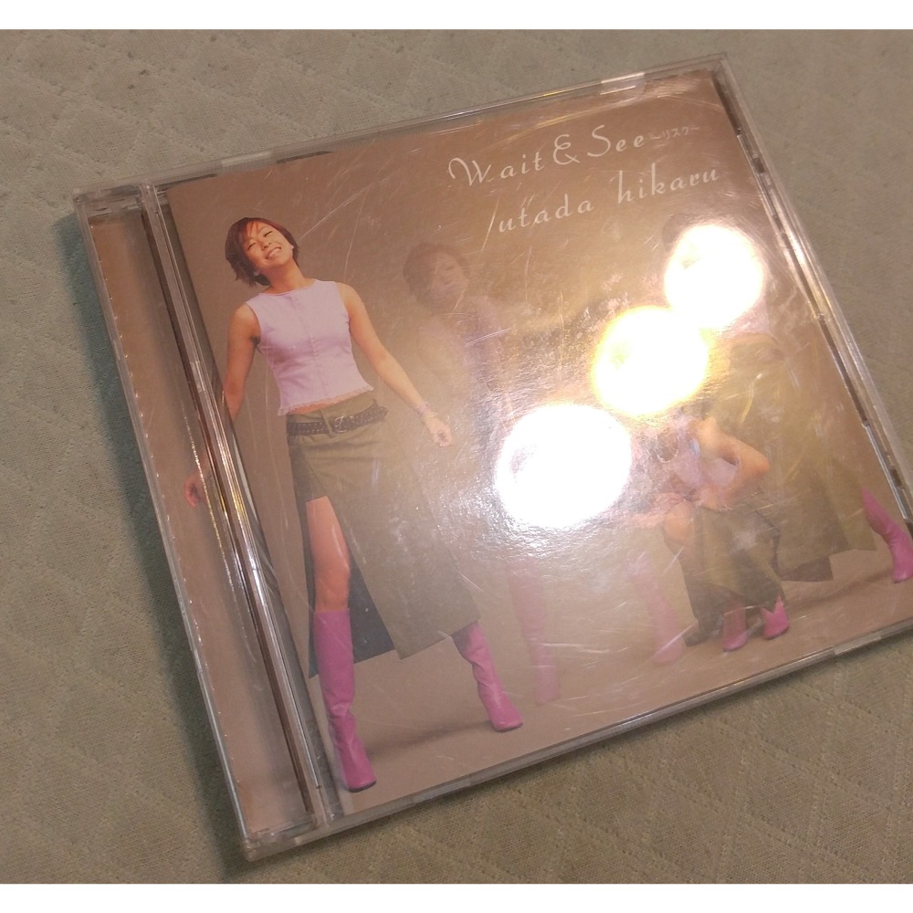 宇多田ヒカル (宇多田光) - Wait & See ～リスク〜   日版 二手單曲 CD-細節圖3