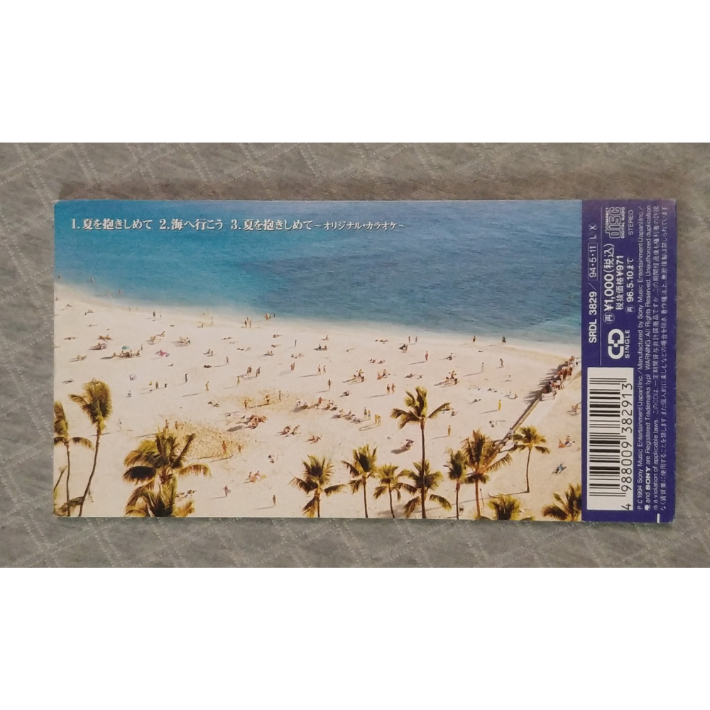 チューブ(TUBE) - 夏を抱きしめて   日版 二手單曲 CD-細節圖2