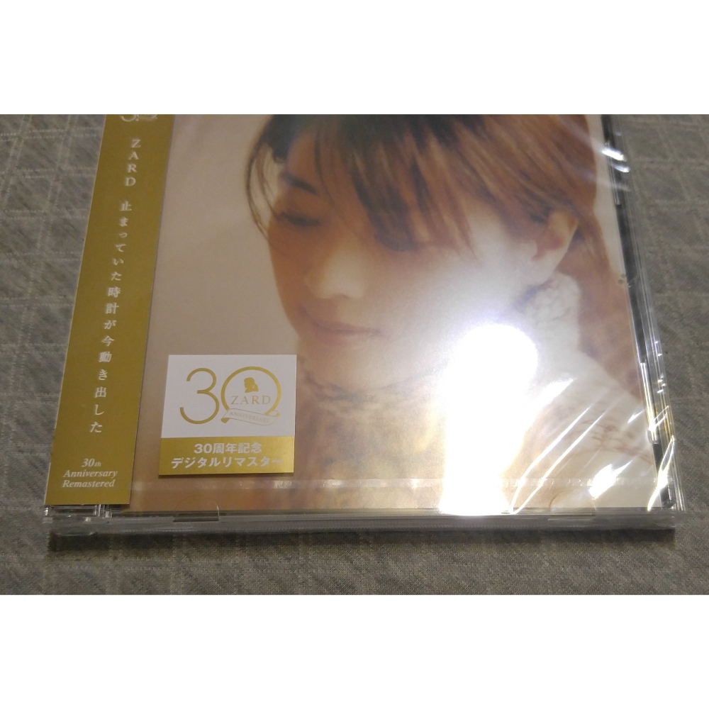 ZARD - 止まっていた時計が今動き出した(30周年紀念版) 日版全新專輯CD