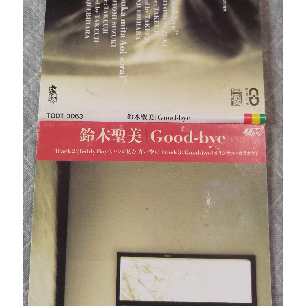 鈴木聖美 - Good-bye (2)   日版 二手單曲 CD-細節圖3