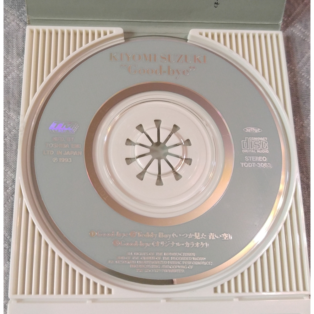 鈴木聖美 - Good-bye (2)   日版 二手單曲 CD-細節圖5