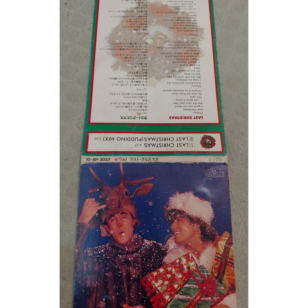 WHAM (渾合唱團) - Last Christmas   日版 二手單曲 CD-細節圖4