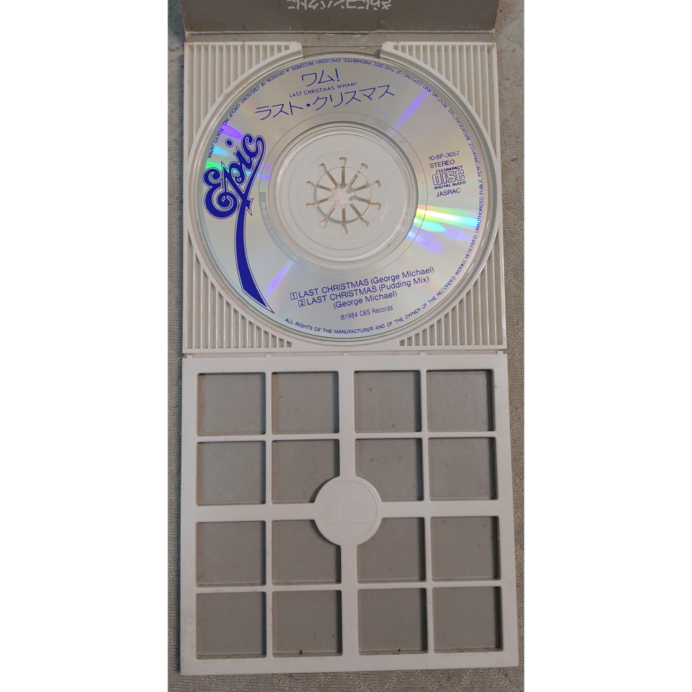 WHAM (渾合唱團) - Last Christmas   日版 二手單曲 CD-細節圖6
