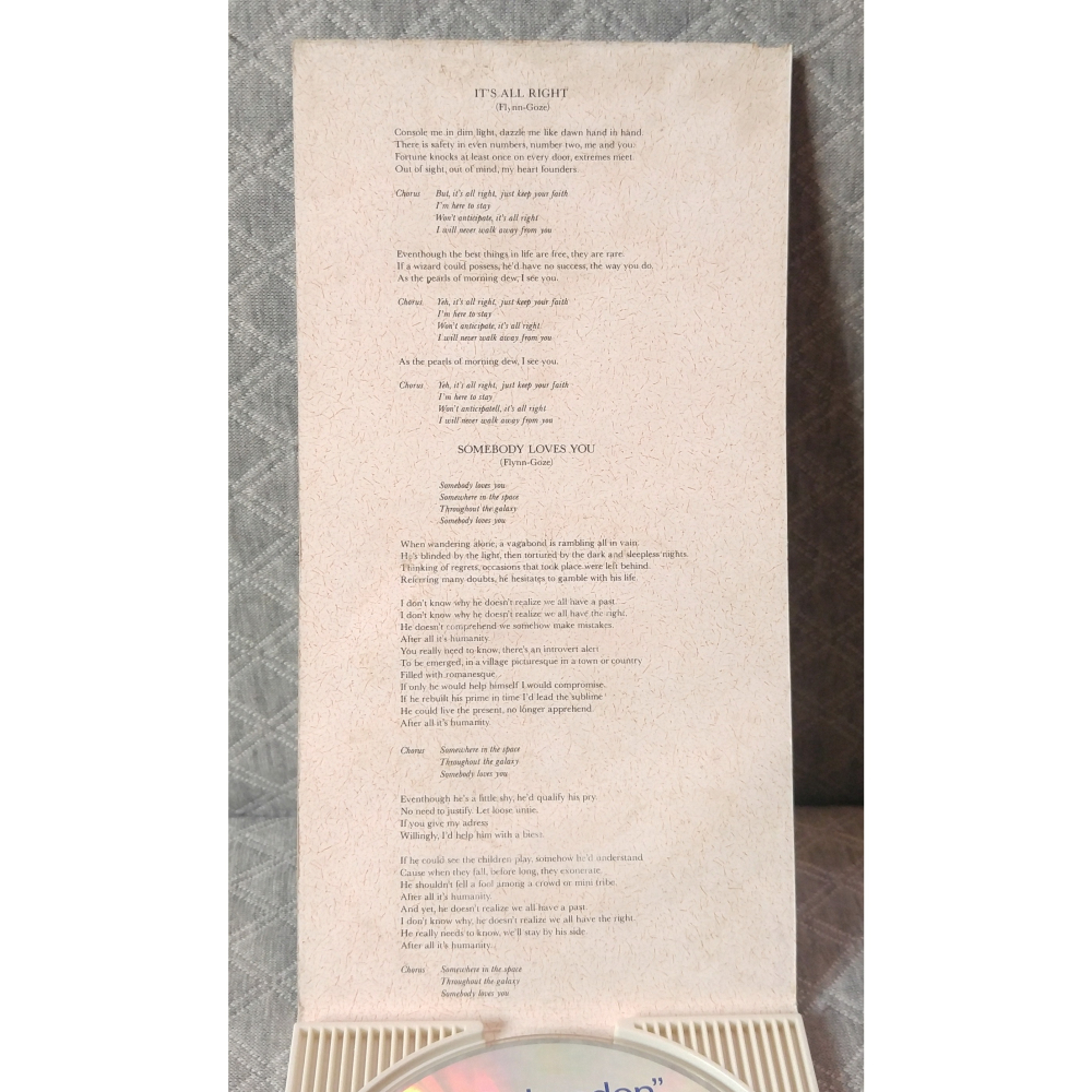 Paris London - IT’S ALL RIGHT   日版 二手單曲 CD-細節圖5