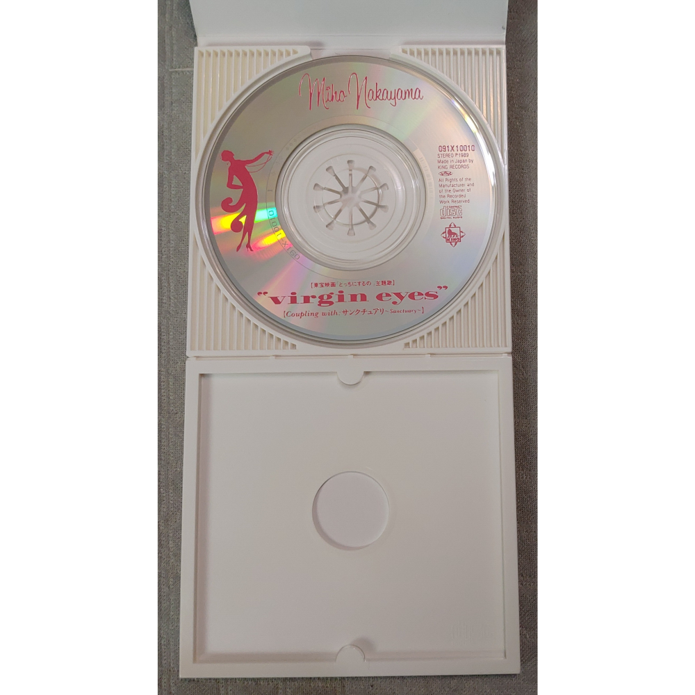 中山美穂 (中山美穗) - Virgin Eyes （ヴァージン・アイズ） 日版 二手單曲 CD-細節圖4