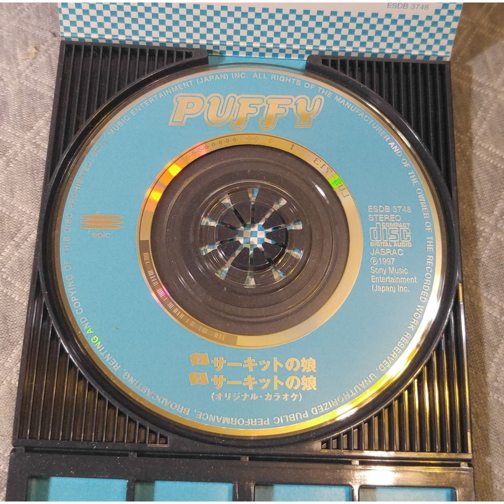 Puffy (帕妃) - サーキットの娘   日版 二手單曲 CD-細節圖4