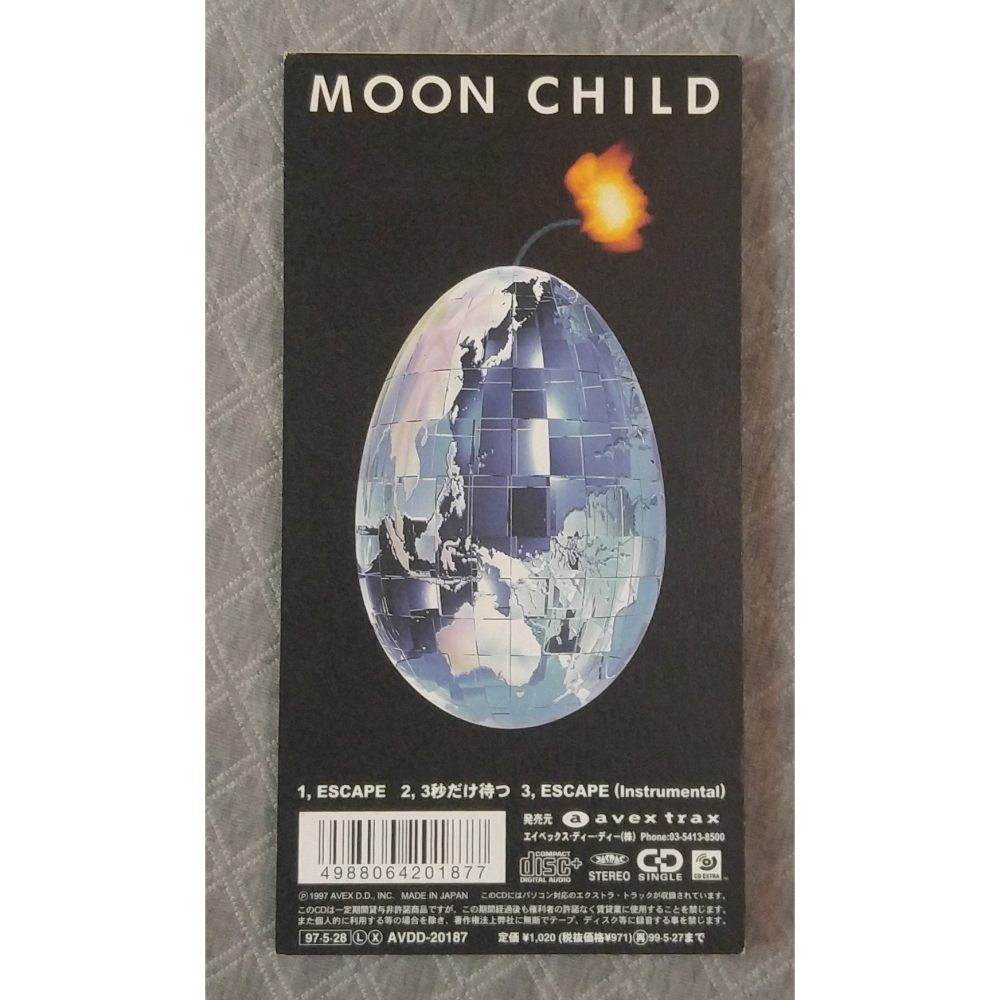 MOON CHILD - ESCAPE   日版 二手單曲 CD-細節圖2