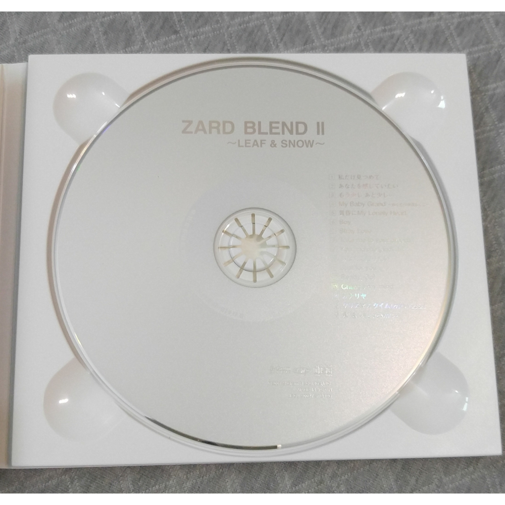 ZARD - ZARD BLEND II ～LEAF&SNOW～ (2) (美品)   日版 二手CD-細節圖4