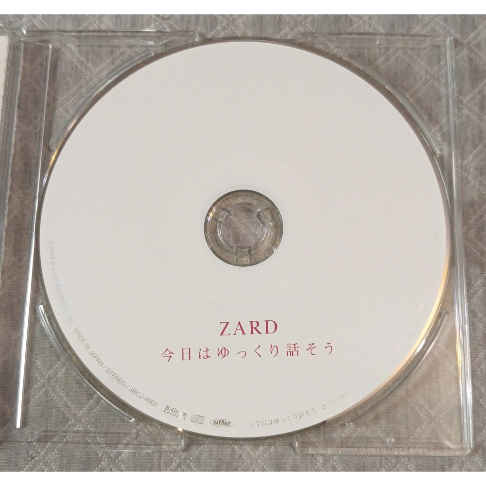 ZARD - 今日はゆっくり話そう   日版 二手單曲 CD-細節圖5