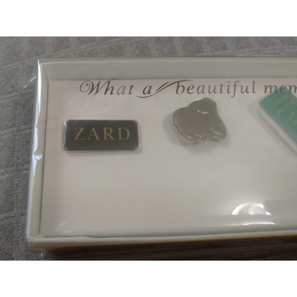 ZARD -  What a beautiful memory 2008  別針 胸章   日版 全新 商品-細節圖3