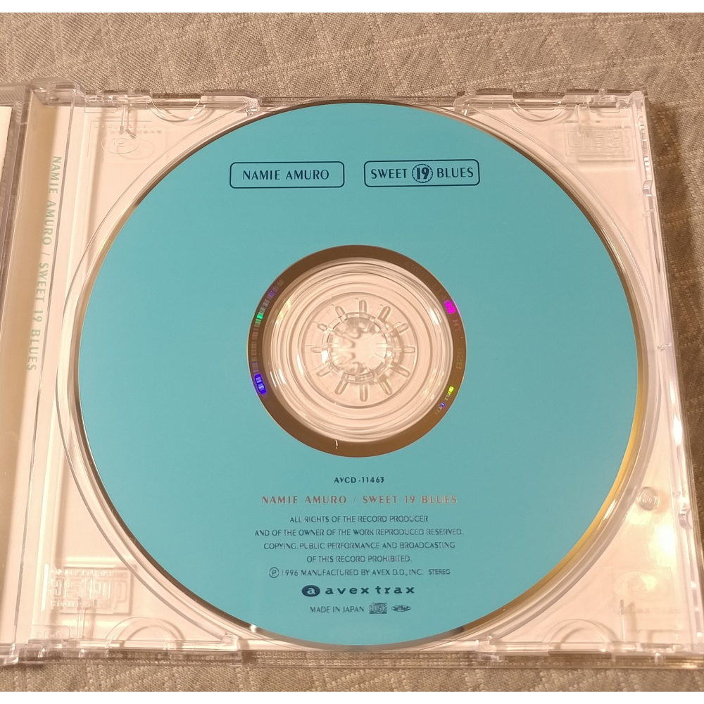 Namie Amuro (安室奈美惠) - SWEET 19 BLUES 日版 二手專輯 CD-細節圖4