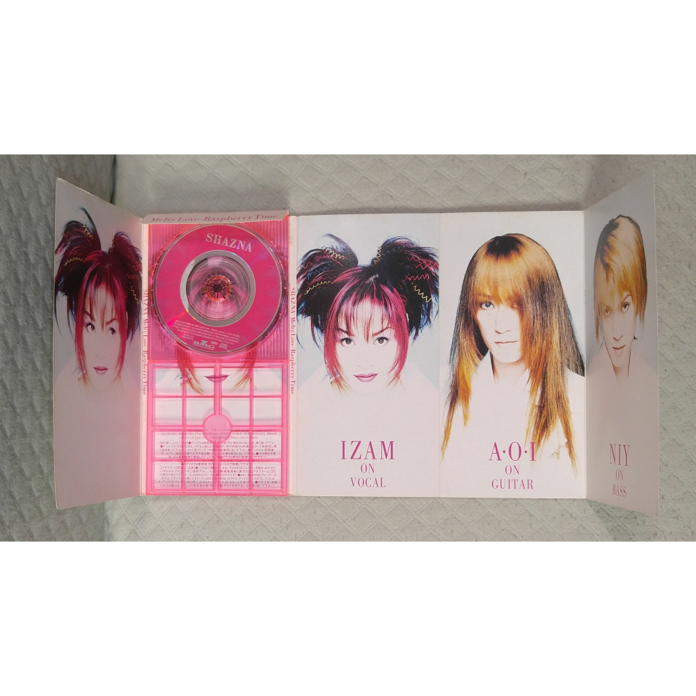 SHAZNA - Melty Love / Raspberry Time (2)   日版 二手單曲 CD-細節圖4