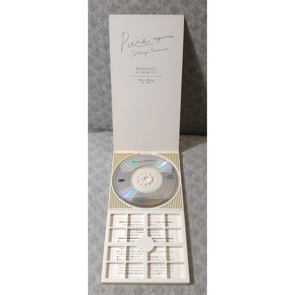 小室哲哉 - Pure (Hyper Mix)   日版 二手單曲 CD-細節圖3