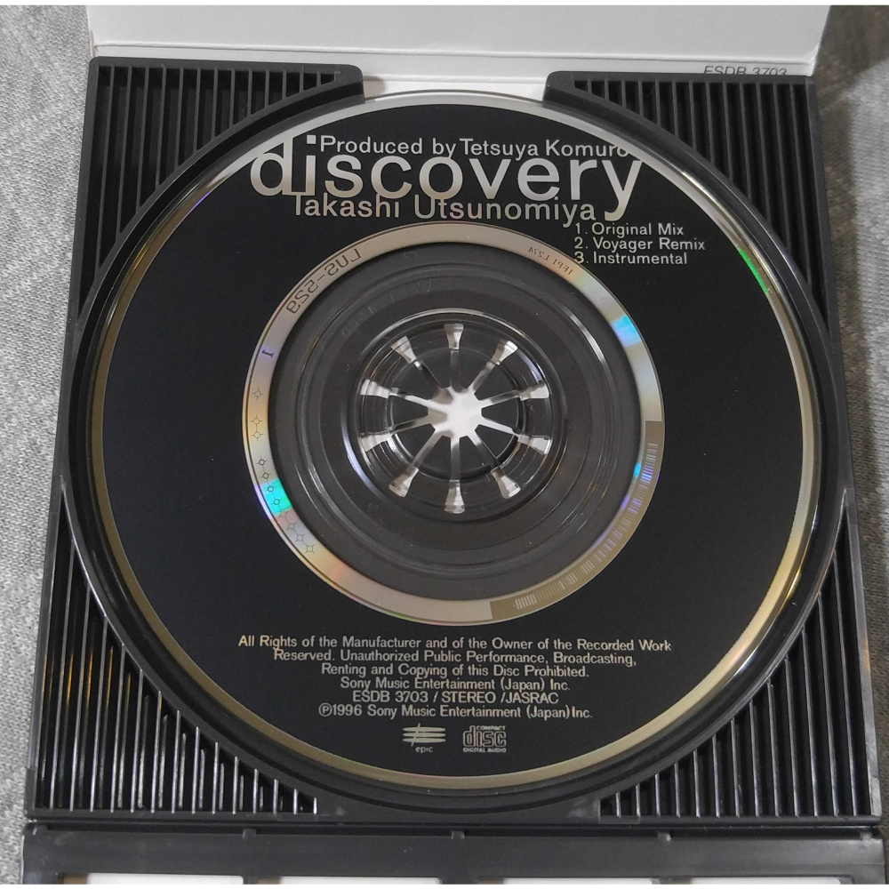 宇都宮隆 (宇都宮 隆) - discovery   日版 二手單曲 CD-細節圖4