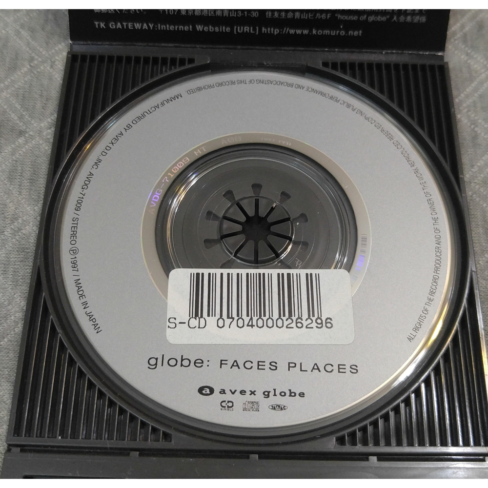 globe - FACES PLACES 日版 二手單曲 CD-細節圖4