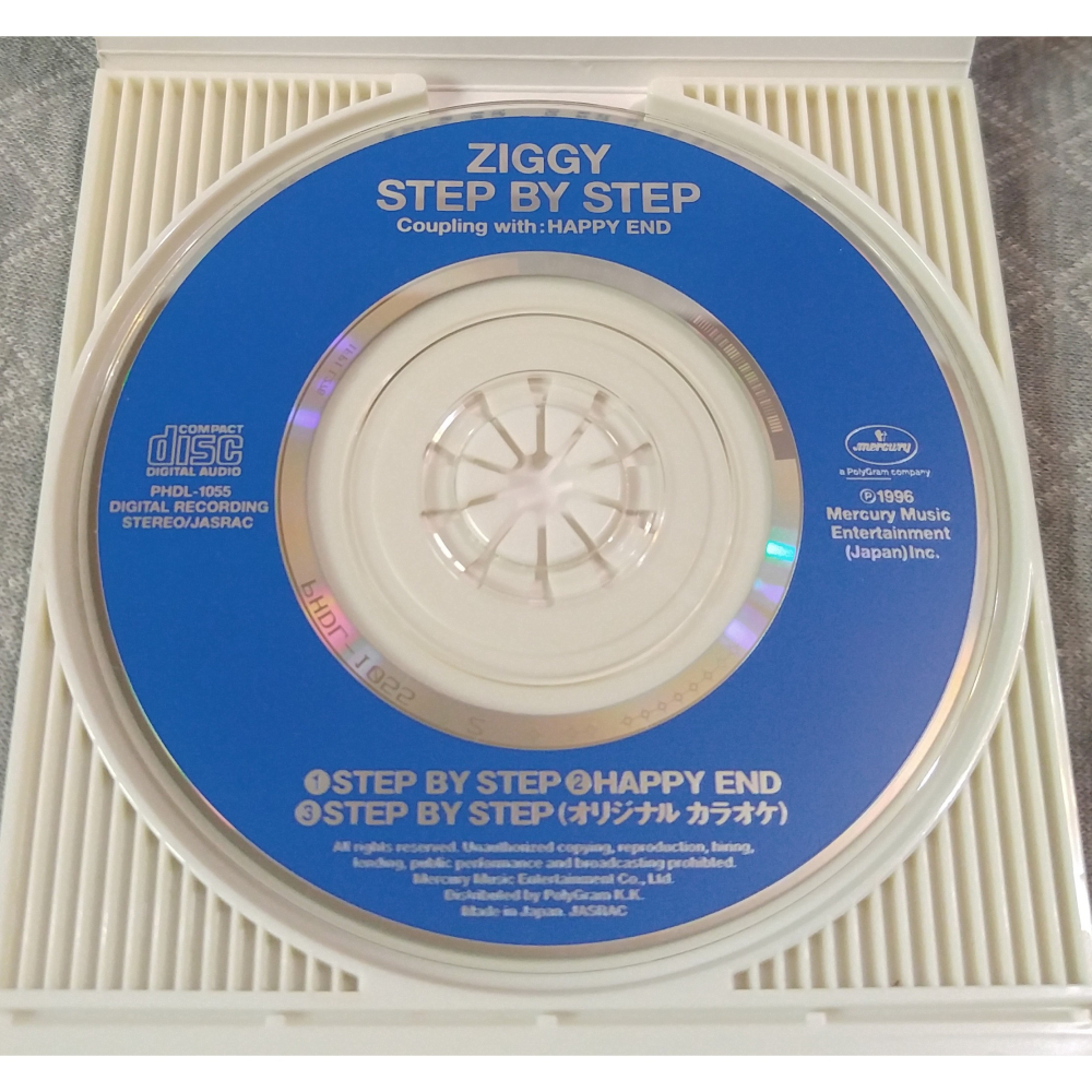 ZIGGY - STEP BY STEP (柯南 片尾曲)   日版 二手單曲 CD-細節圖5