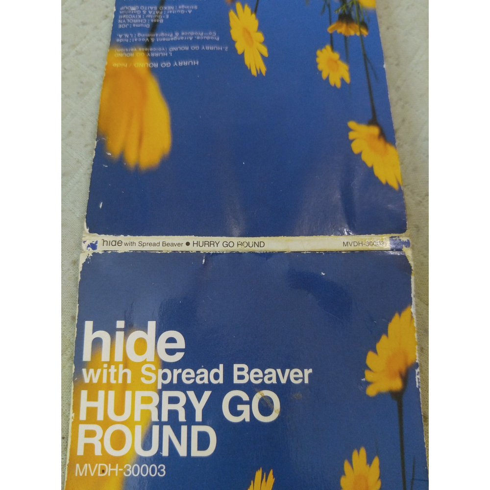 hide (X JAPAN) - HURRY GO ROUND   日版 二手單曲 CD-細節圖7