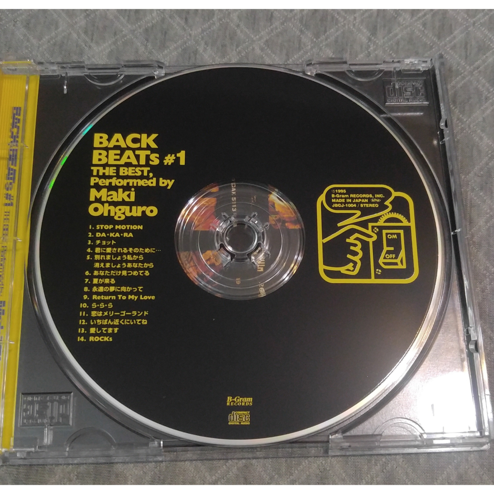 大黑摩季 - BACK BEATs #1   日版 二手精選 CD-細節圖4