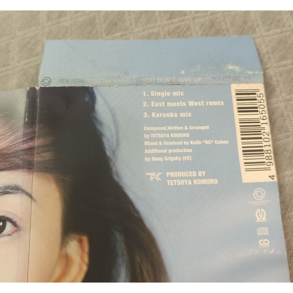 Tomomi Kahala (華原朋美) - YOU DON＇T GIVE UP   日版 二手單曲 CD-細節圖4