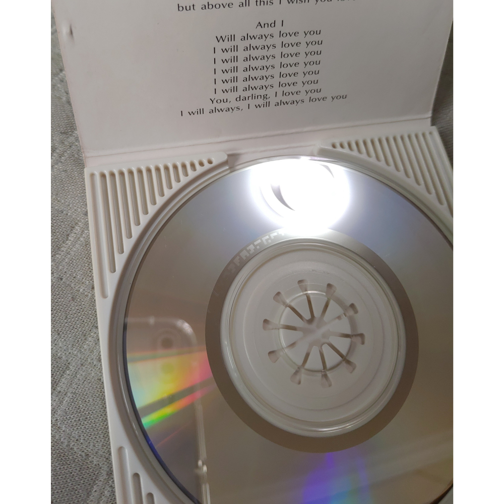 WHITNEY HOUSTON - I WILL ALWAYS LOVE YOU 日版 二手單曲 CD-細節圖8