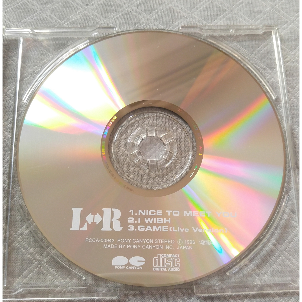 L⇔R - NICE TO MEET YOU   日版 二手單曲 CD-細節圖6