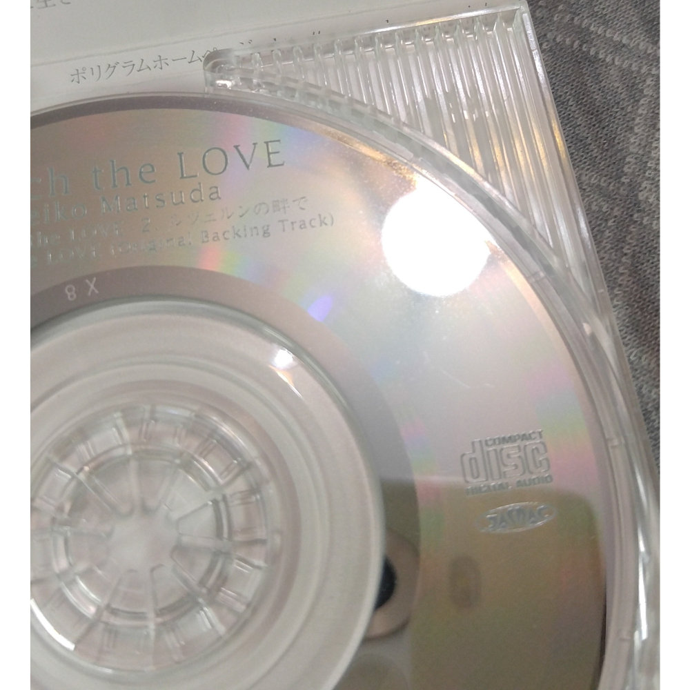 松田聖子 - Touch the LOVE   日版 二手單曲 CD-細節圖8