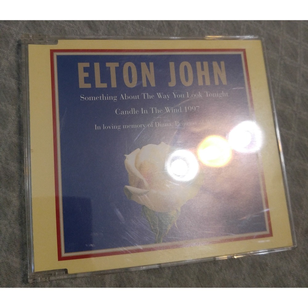 ELTON JOHN (艾爾頓·強) - CANDLE IN THE WIND 1997 日版 二手單曲 CD-細節圖3