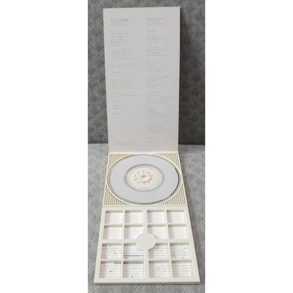 松田聖子 - さよならの瞬間   日版 二手單曲 CD-細節圖4