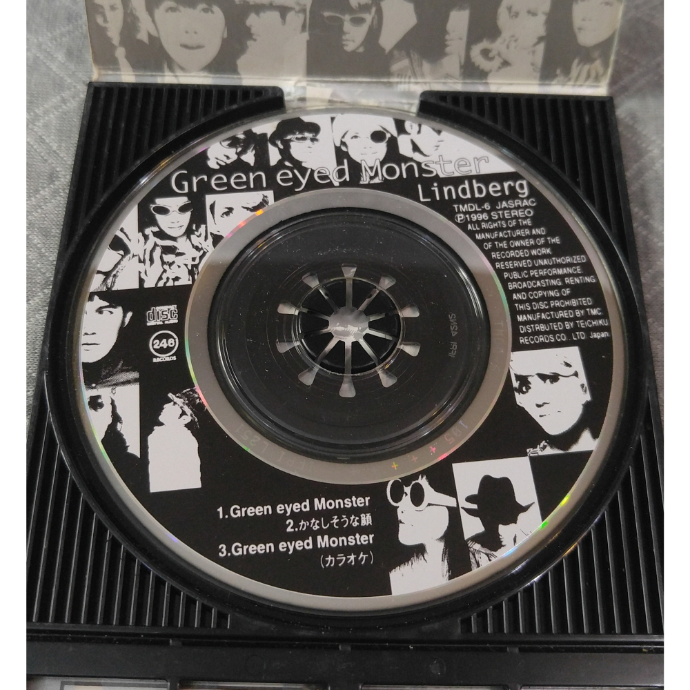 LINDBERG - Green eyed Monster   日版 二手單曲 CD-細節圖7