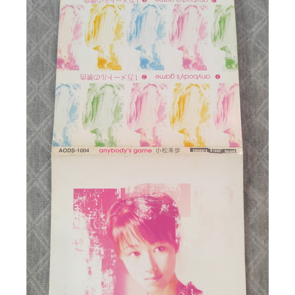 小松未歩 (小松未步) - anybody＇s game (2)   日版 二手單曲 CD-細節圖3