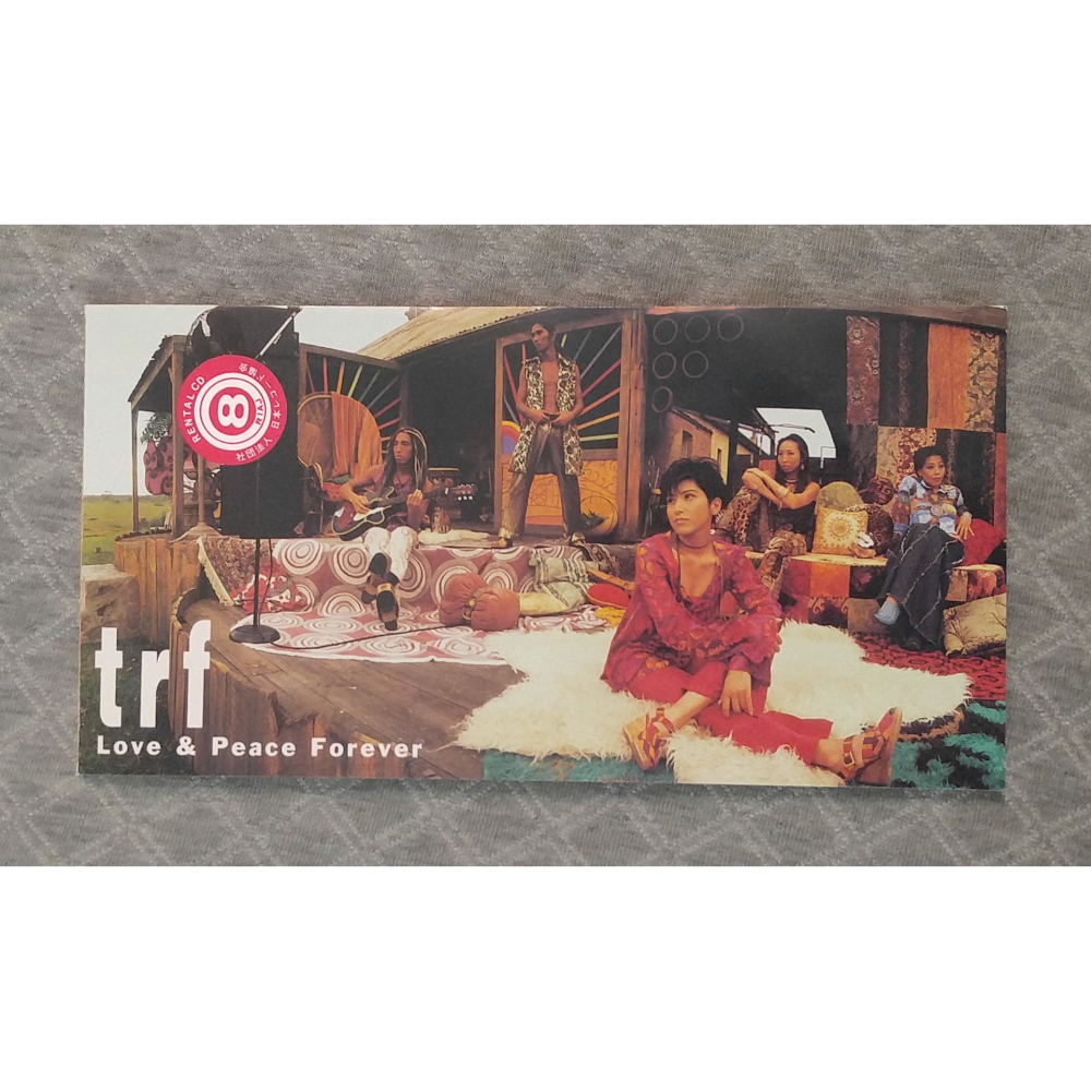 trf - Love & Peace Forever (HONDA Live-Dio 廣告曲)(2)日版 二手單曲CD