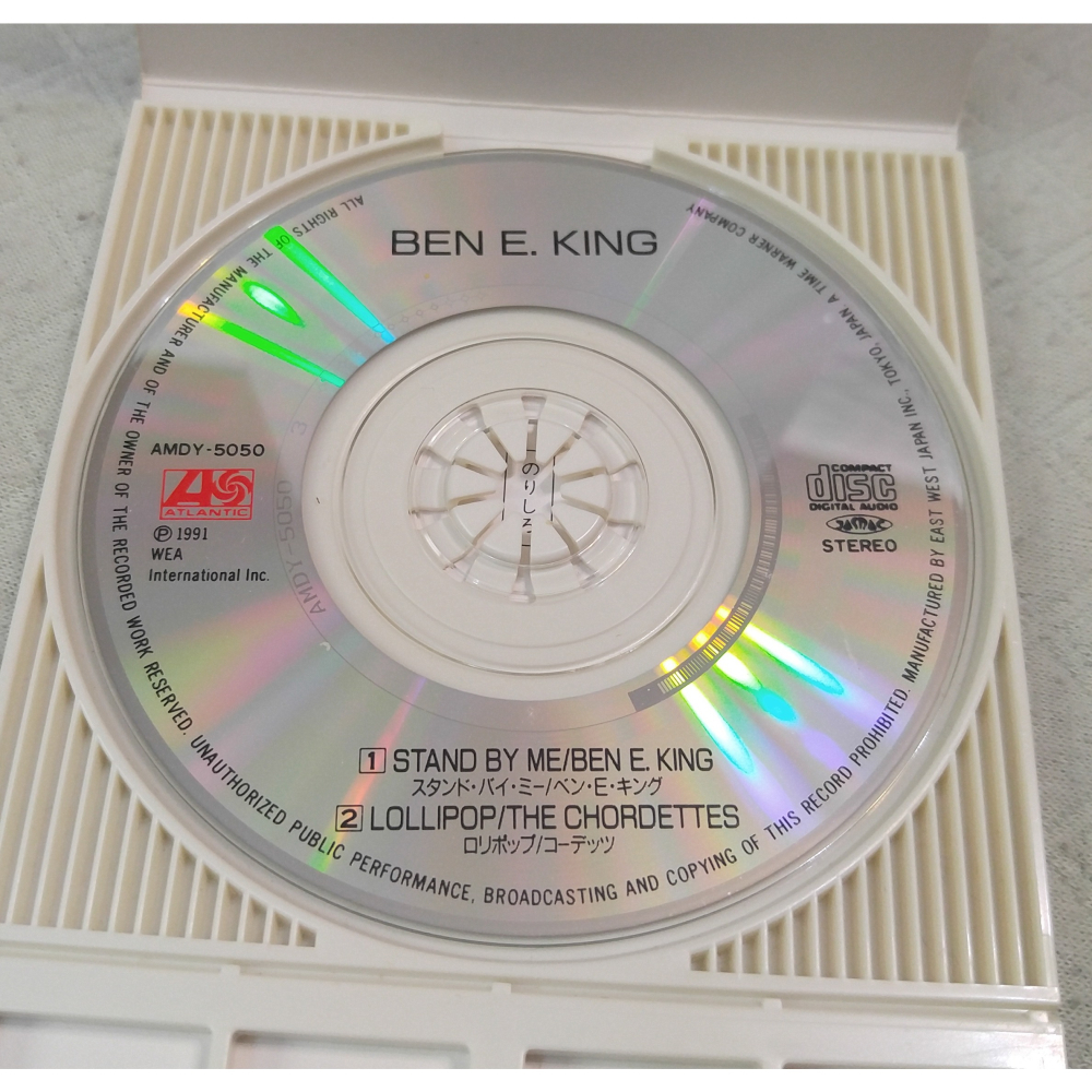 BEN E. KING (班·伊·金) - Stand by Me   日版 二手單曲 CD-細節圖5