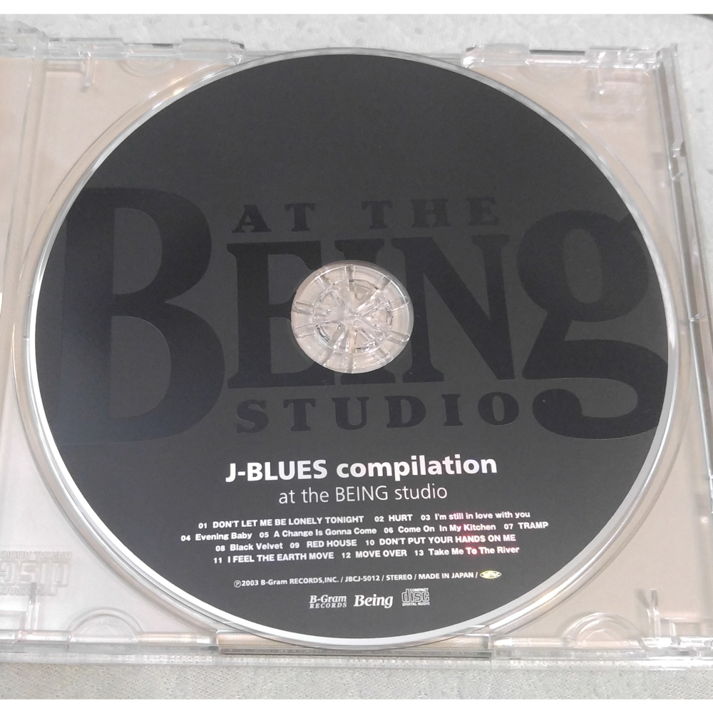 J-BLUES compilation at the BEING studio (ZARD在內) 日版 二手專輯 CD-細節圖6