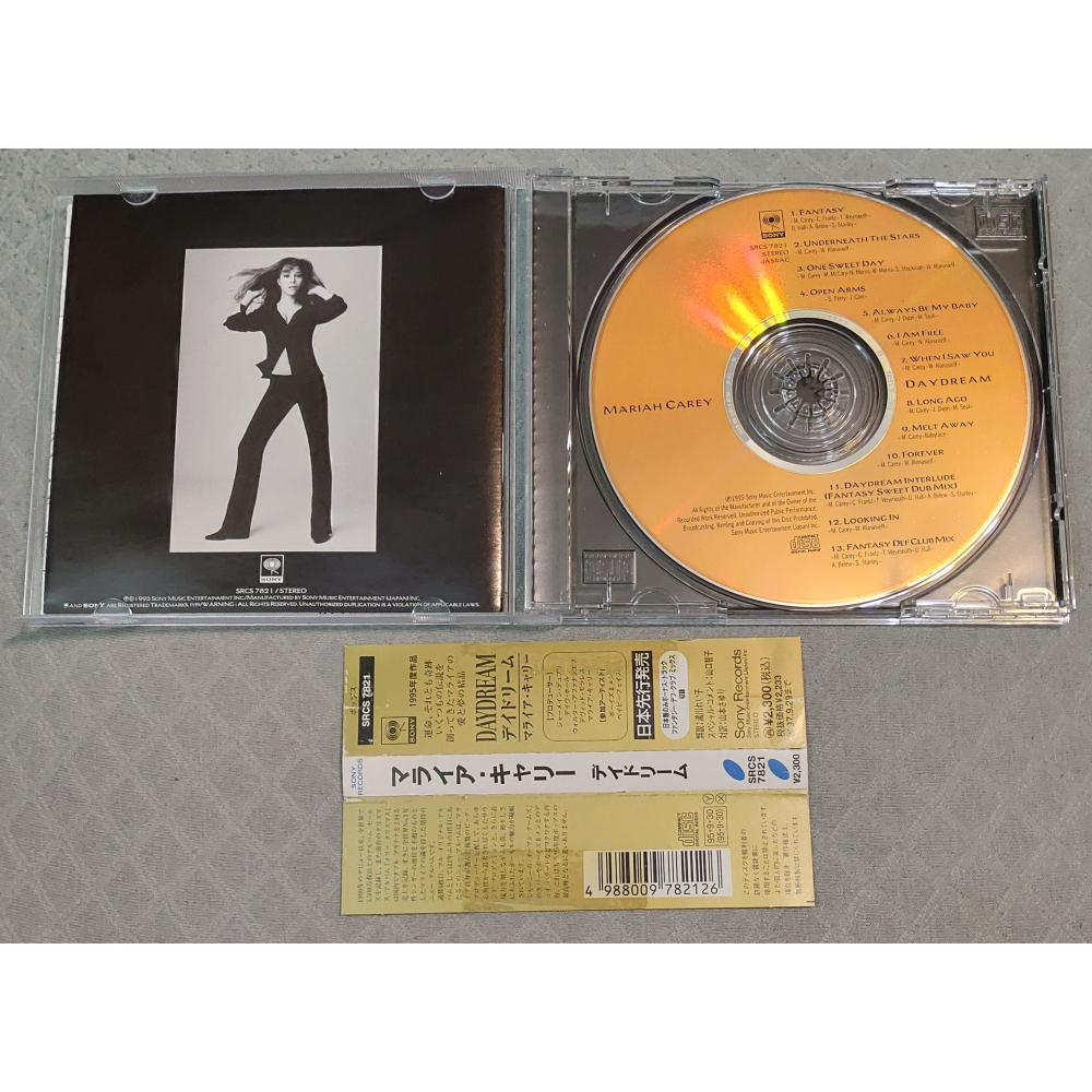 MARIAH CAREY (瑪麗亞·凱莉) - DAYDREAM   日版 二手專輯 CD-細節圖4