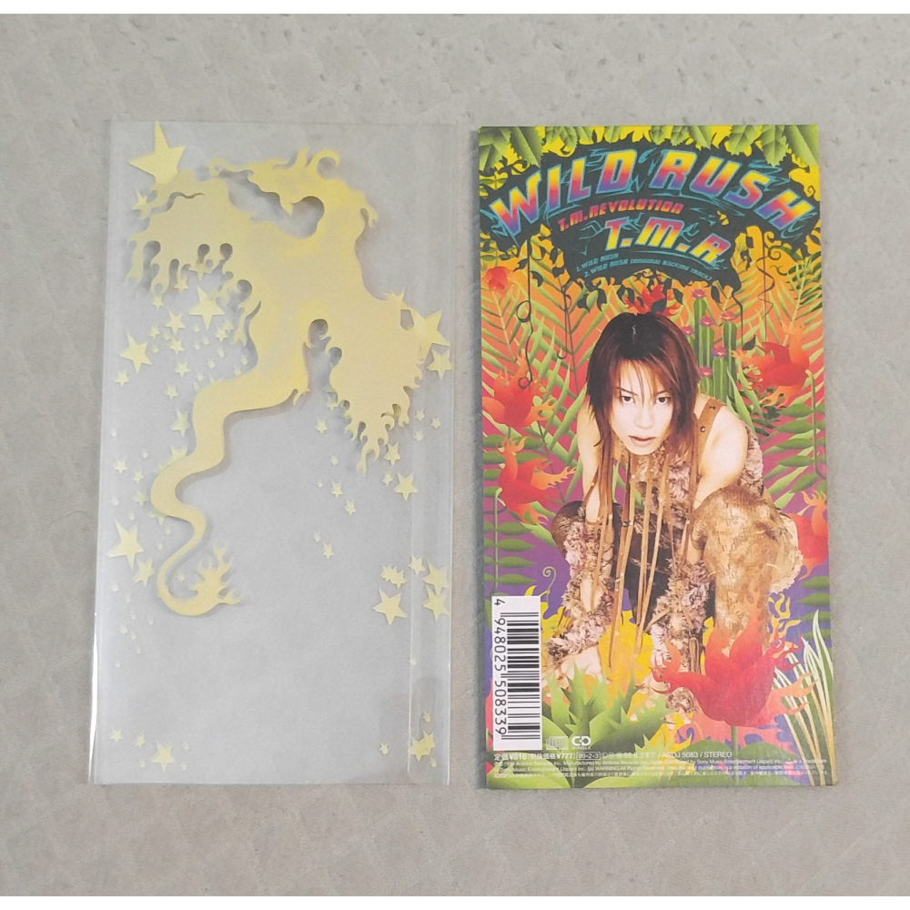 T.M.Revolution - WILD RUSH  (2)   日版 二手單曲 CD-細節圖2