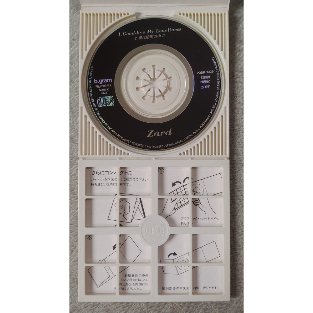 ZARD - Good-bye My Loneliness 日版 二手單曲 CD-細節圖5