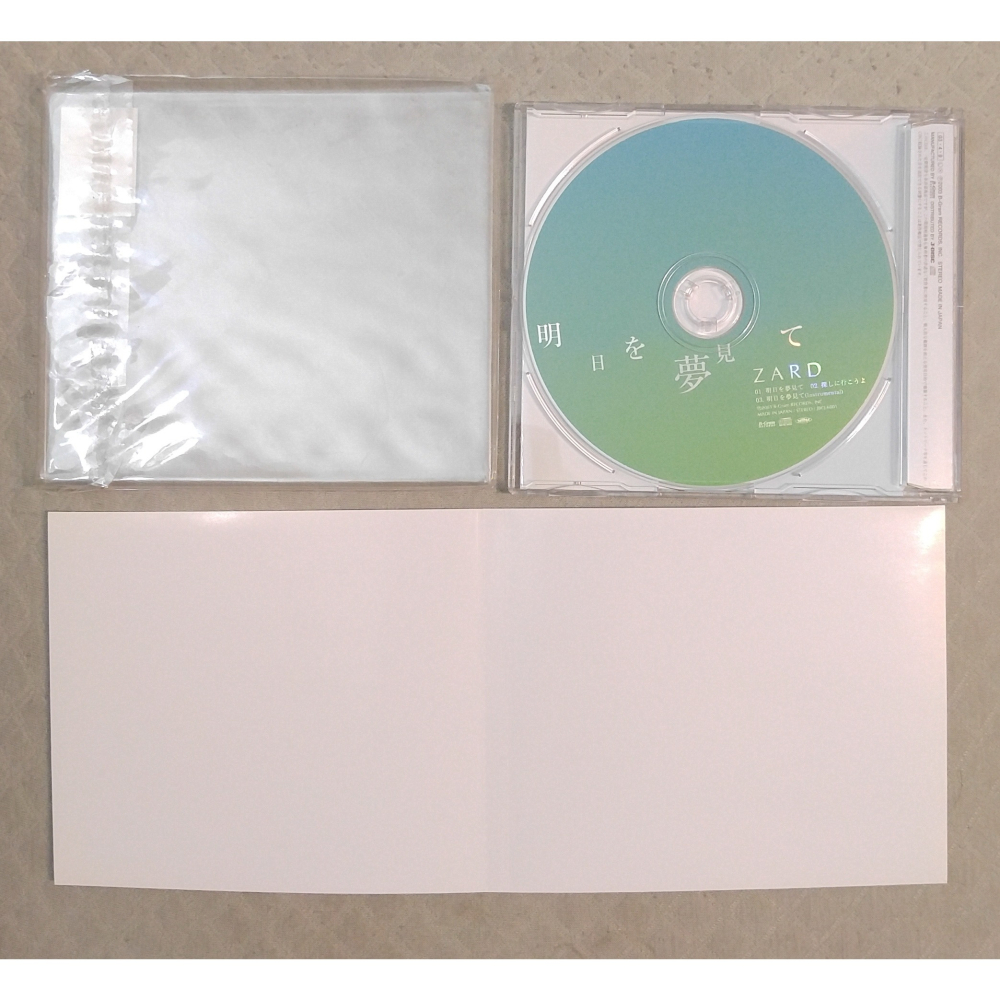 ZARD - 明日を夢見て (2) (名偵探柯南 片尾曲)   日版 二手單曲 CD-細節圖2