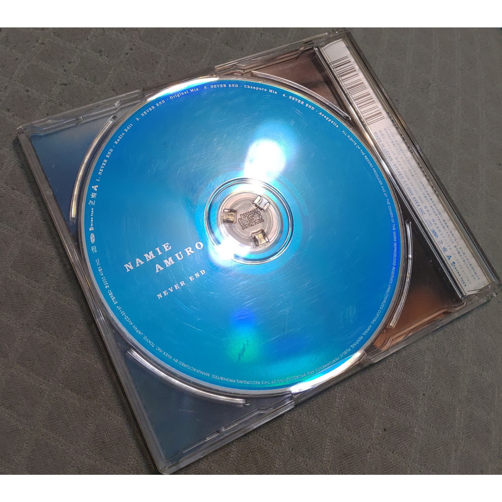 安室奈美惠 - NEVER END   日版 二手單曲 CD-細節圖4