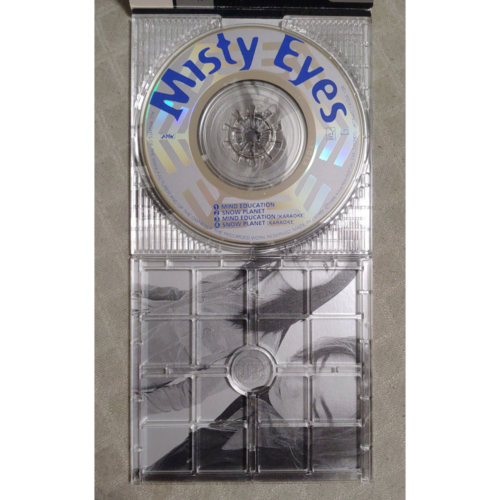 Misty Eyes - MIND EDUCATION (鋼彈W BLIND TARGET廣播劇主題曲)日版 二手CD-細節圖4