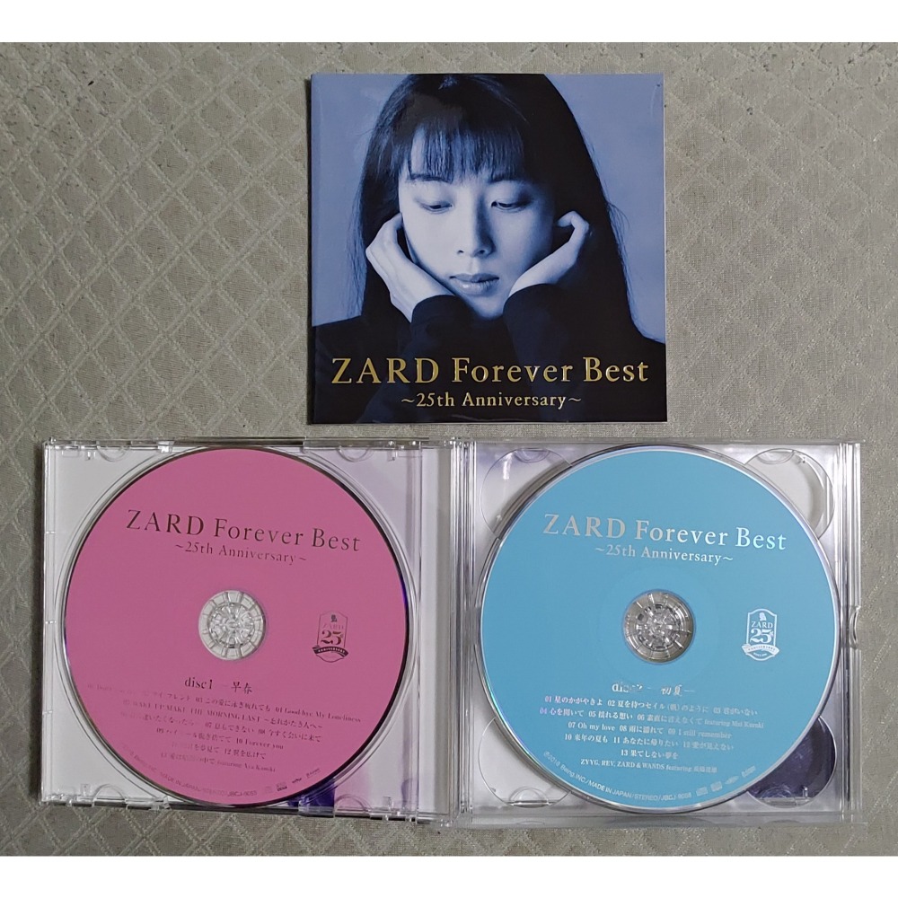 ZARD - ZARD Forever Best~25th Anniversary~ (通常盤)   日版 二手 CD-細節圖5
