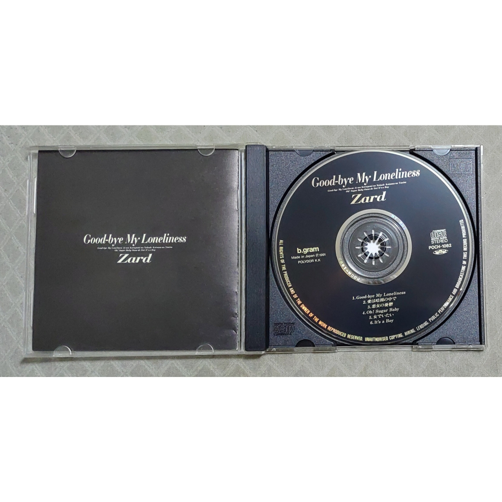 ZARD - Good-bye My Loneliness   日版 二手專輯 CD-細節圖5