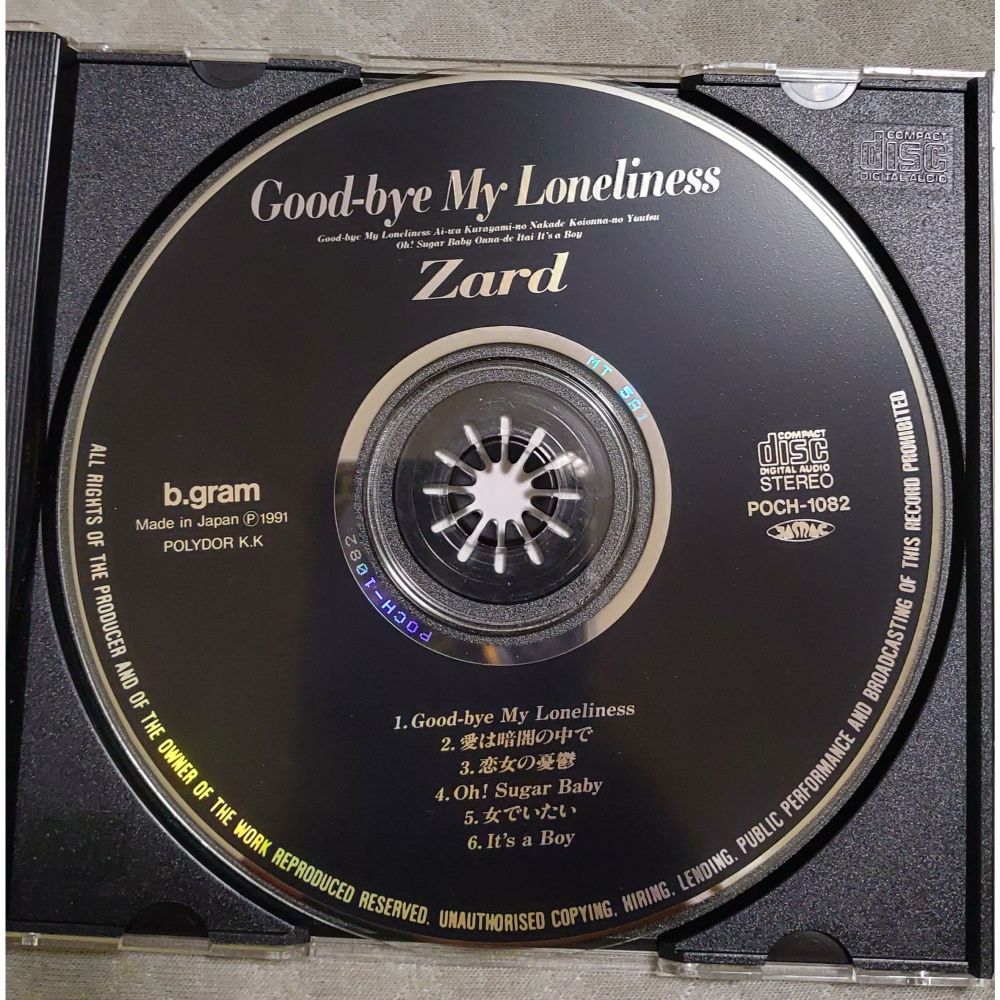 ZARD - Good-bye My Loneliness   日版 二手專輯 CD-細節圖6
