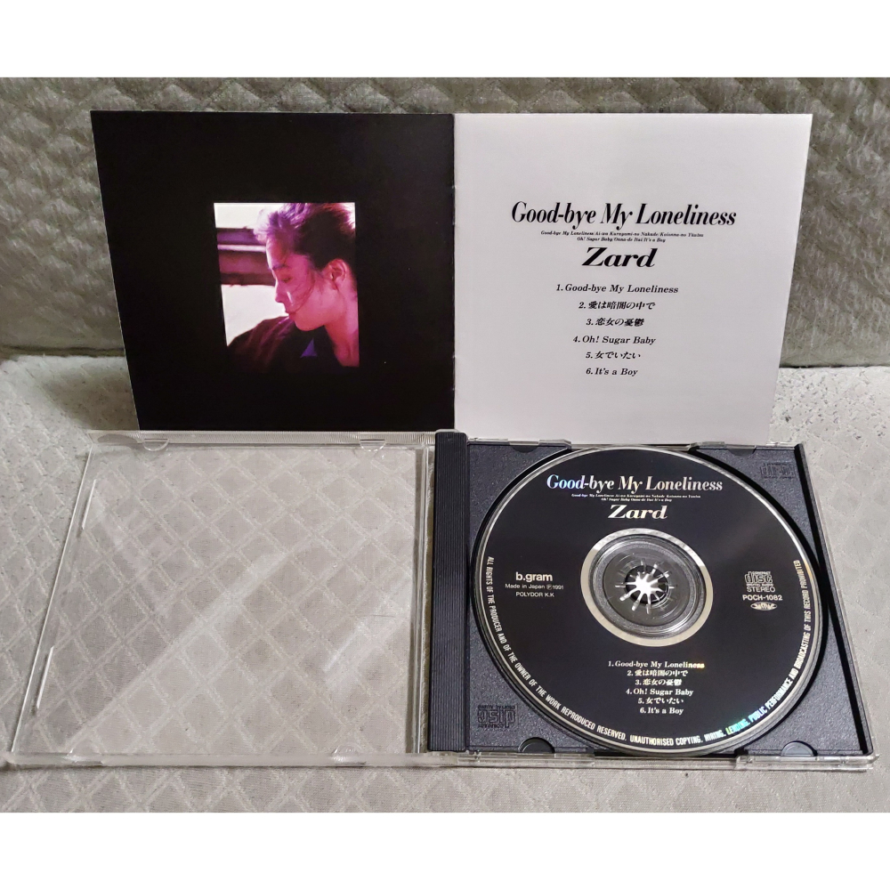 ZARD - Good-bye My Loneliness   日版 二手專輯 CD-細節圖10