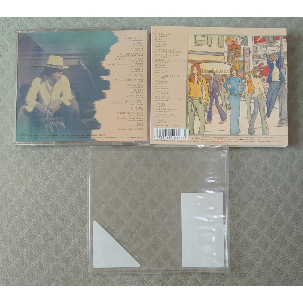 TAK MATSUMOTO(松本孝弘) / THE HIT PARADE (2) (內有 ZARD) 日版 二手 CD-細節圖2