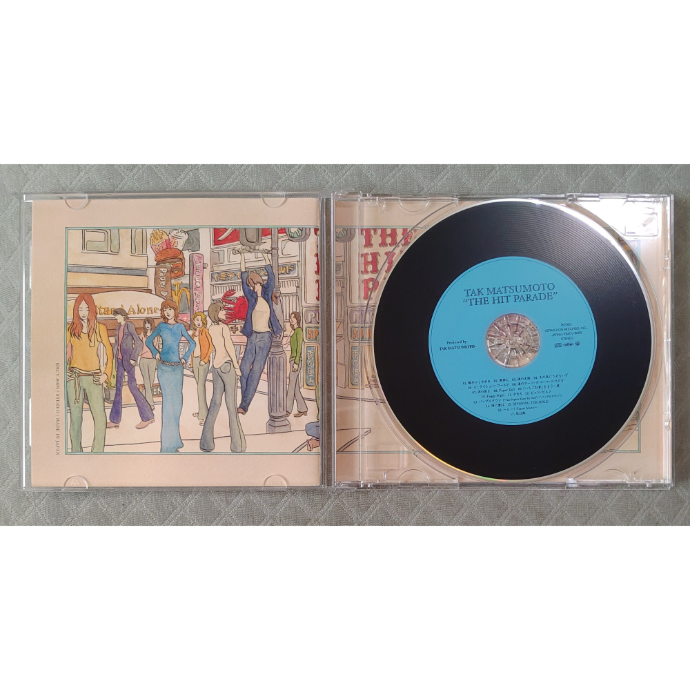 TAK MATSUMOTO(松本孝弘) / THE HIT PARADE (2) (內有 ZARD) 日版 二手 CD-細節圖3