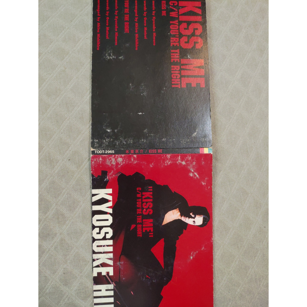 氷室京介 (冰室京介) - KISS ME   日版 二手單曲 CD-細節圖3